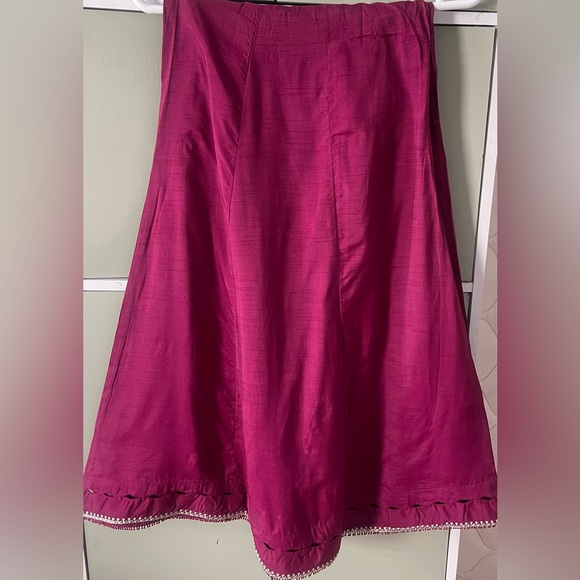 Suffuse Maroon Embroidered Women's Dress - Picture 4 of 6